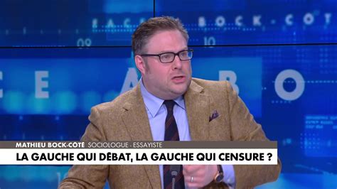 L Dito De Mathieu Bock C T La Gauche Qui D Bat La Gauche Qui