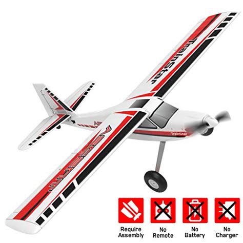 VOLANTEXRC Remote Control Airplane TrainStar Ascent Electric RC Trainer