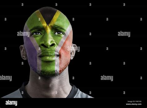 Composite image of south africa rugby player Stock Photo - Alamy