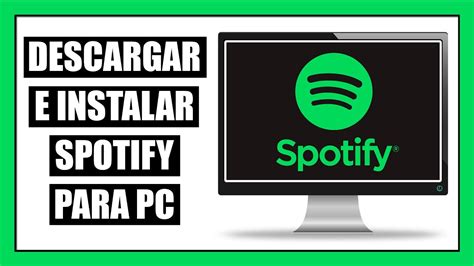 Cómo Descargar E Instalar Spotify Para Pc Última Versión Youtube