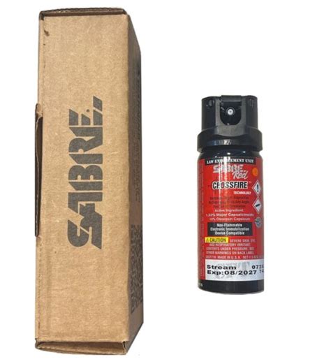 Gas Pimienta Sabre Crossfire Mk Policial Gm Tienda De