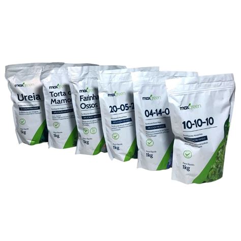 Adubo Mineral Misto Npk Maxgreen Para Plantas Verde Garden