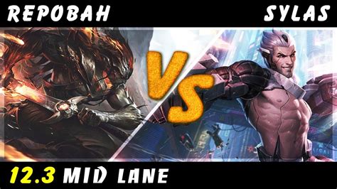 Repobah Yasuo Vs Sylas MID Patch 12 3 Yasuo Gameplay YouTube