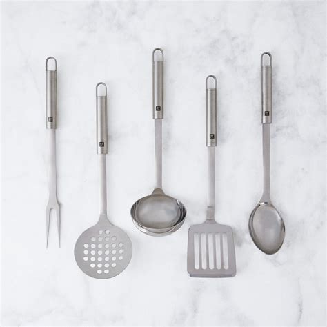 Stainless Steel 5 Piece Cooking Utensil Set Cooking Utensils Set