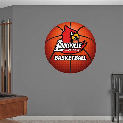 Louisville Cardinals Basketball Logo Wall Decal | Shop Fathead® for ...