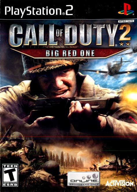 Call Of Duty 2 Big Red One Cover Or Packaging Material MobyGames