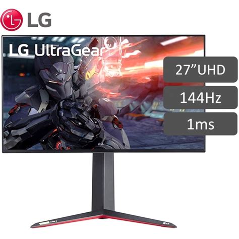 Monitor Lg Ultragear 27gn950 B 27 4k Uhd 144hz 1ms Gamer Compumarket Pe