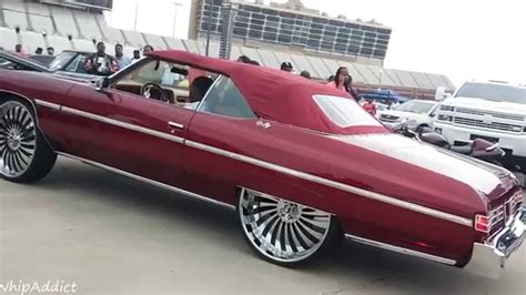 WhipAddict 75 Caprice Vert And 71 Impala On Forgiato 26s At Stunfest