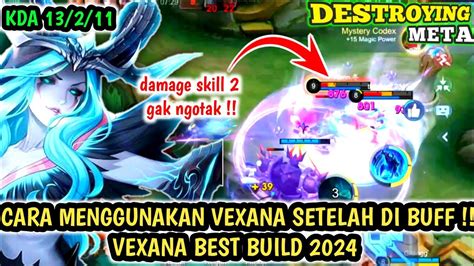 BUILD VEXANA TERBARU VEXANA BEST BUILD 2024 Vexana Mobile Legends