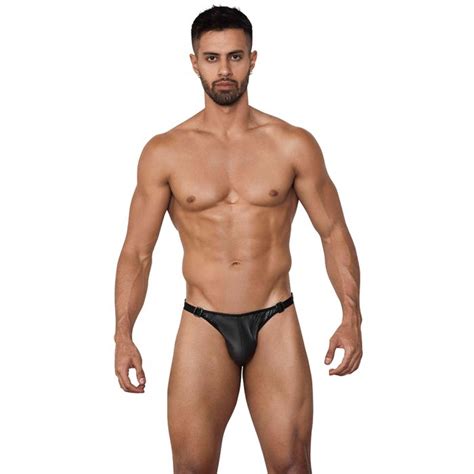 Pikante Desire Altair Thong Bikini Black Mens Underwear