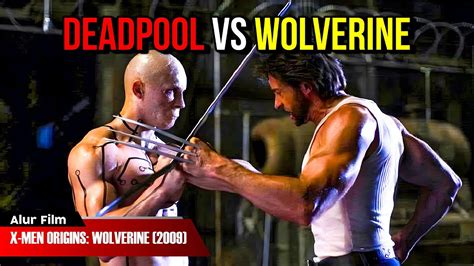 Pertarungan Wolverine Melawan Deadpool Hasil Experimen Alur Cerita