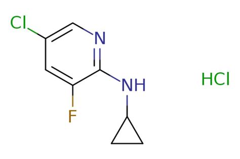 EMolecules 5 Chloro 2 Cyclopropylamino 3 Fluoropyridine HCl 1073372