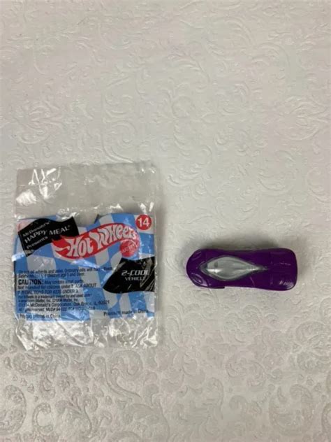 VINTAGE 1994 McDonald S Mattel Hot Wheels 2 Cool Happy Meal Toys 1 99 PicClick CA