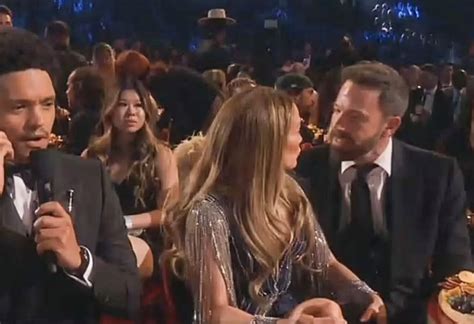 Jennifer Lopez And Ben Affleck Grammys Fight