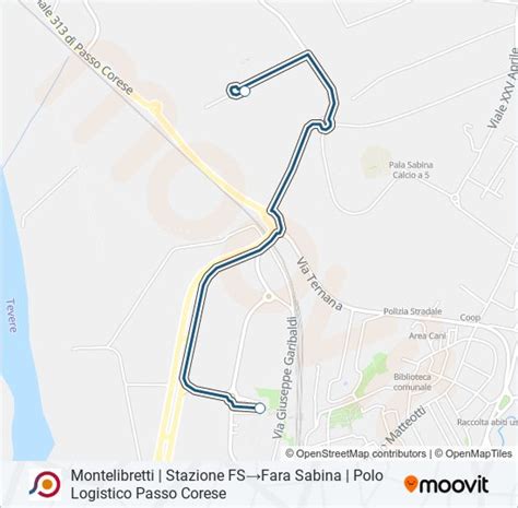 Linea Cotral Orari Fermate E Mappe Montelibretti Stazione FS