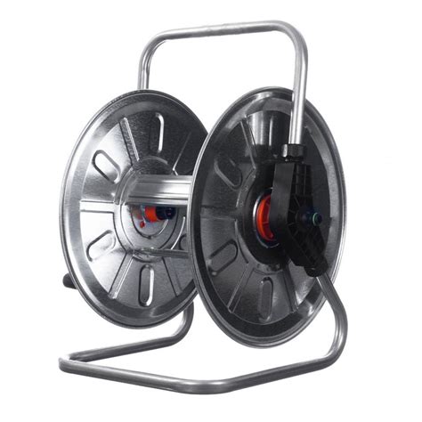 Hydrosure Wall Mounted Metal Hose Reel 50 Metres No Hose Water