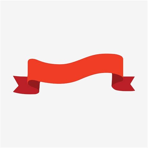 Red Ribbon Banner Illustration Premium Ai Generated Vector