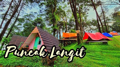 Puncak Langit Camp Ground Camping Di Megamendung Bogor Area Hutan