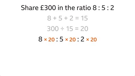 Division In A Given Ratio Ks Maths Bbc Bitesize Bbc Bitesize