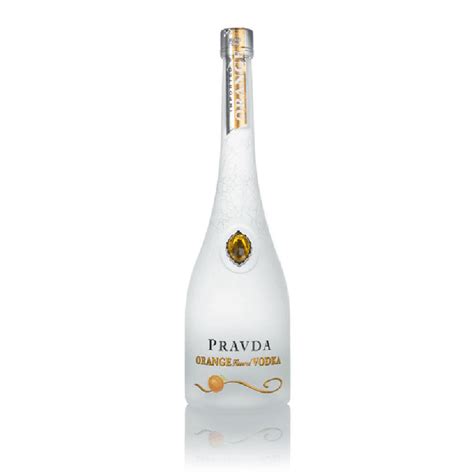 Pravda Orange 70 Cl To Fast To Drink