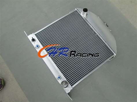 Aluminum Radiator For Ford Model A Chopped W Chevy Engine