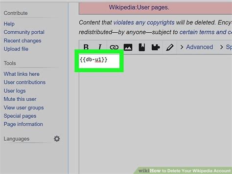 How To Delete Your Wikipedia Account 5 Steps With Pictures