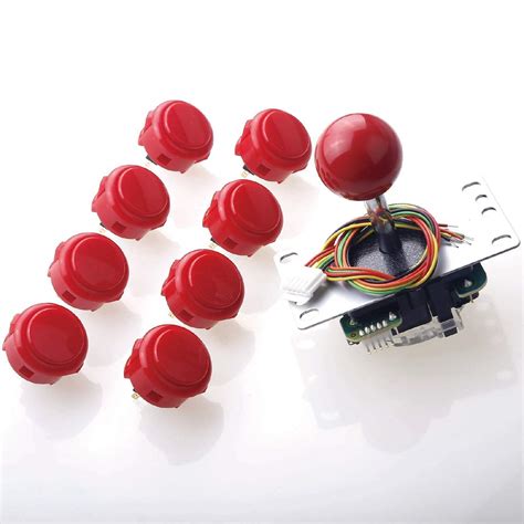 Buy Sanwa Jlf Tp Yt Joystick Sanwa Pcs Obsf Push Button Bundle