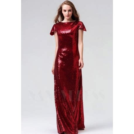 robe de soirée bordeaux long Nancydress