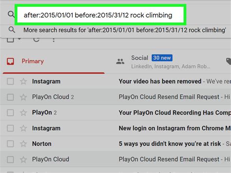 How To Search By Date In Gmail 6 Steps With Pictures Wikihow
