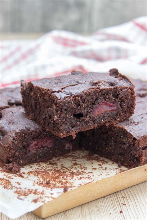 Dark Chocolate Cherry Brownies 5434 Natalies Happy Health