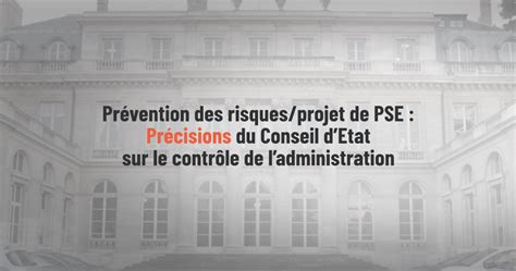 Pr Cisions Du Conseil Detat Sur Le Contr Le De Ladministration En