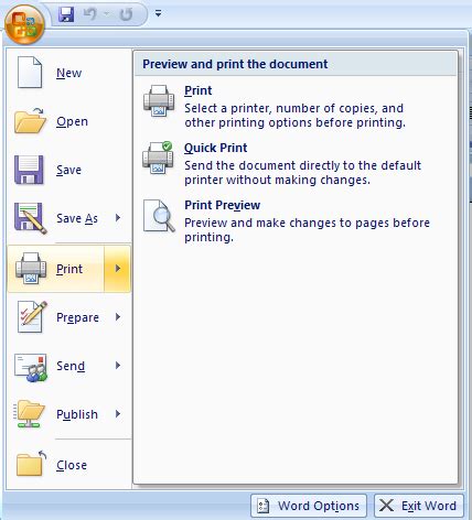 tutorial ms office terlengkap mengenal fungsi microsoft office button
