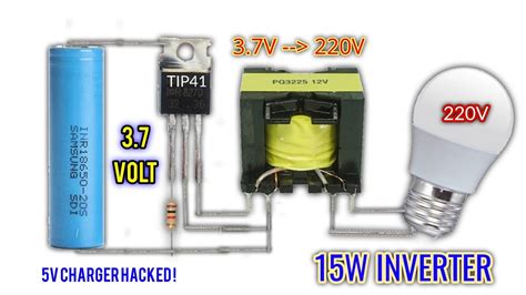 Simple Inverter V To V Youtube