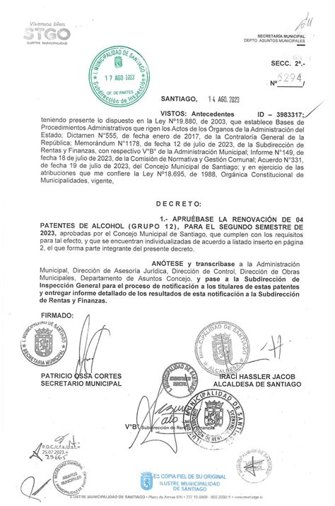 Documentos Ims Ilustre Municipalidad De Santiago