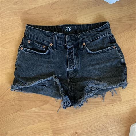 Bdg Black Ripped Shorts Please Message Me For Any Depop