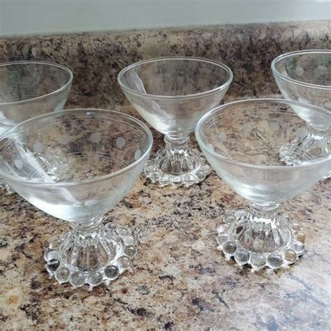 Vintage Candlewick Glassware Etsy