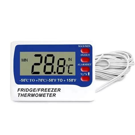 Digital Fridge Freezer Refrigerator Thermometer Digital Freezer Thermometer And Fridge