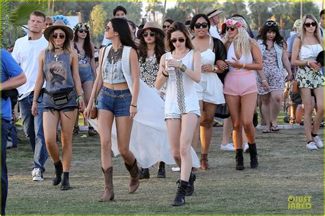 Selena Gomez Flashes Black Bra In Sexy Sheer Dress At Coachella With