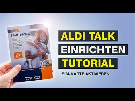 Aldi Talk Sim Karte Aktivieren Und Registrieren Aldi Talk Anmelden