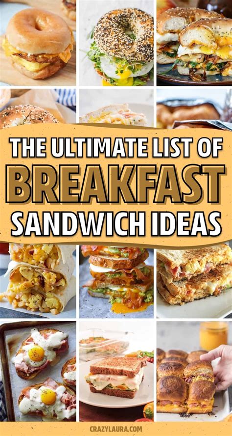 32 Best Breakfast Sandwich Recipes For Busy Mornings Artofit