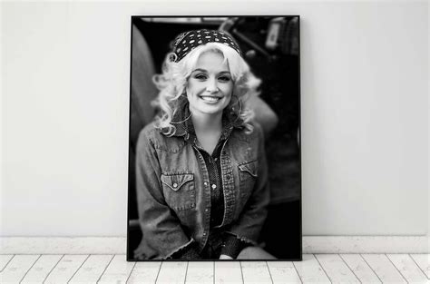 Dolly Parton Poster, Black and White, Dolly Parton Print, Feminist ...