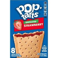 Pop Tarts Unfrosted Strawberry 8 Pack (384g) | Sunland Caribbean Foods