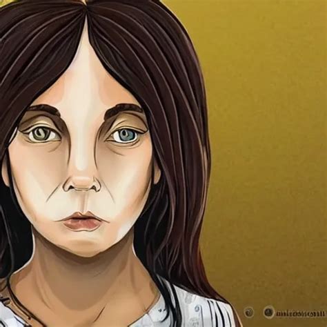 Personaje De Juego Triste Solitaria Levemente Herida Femenin