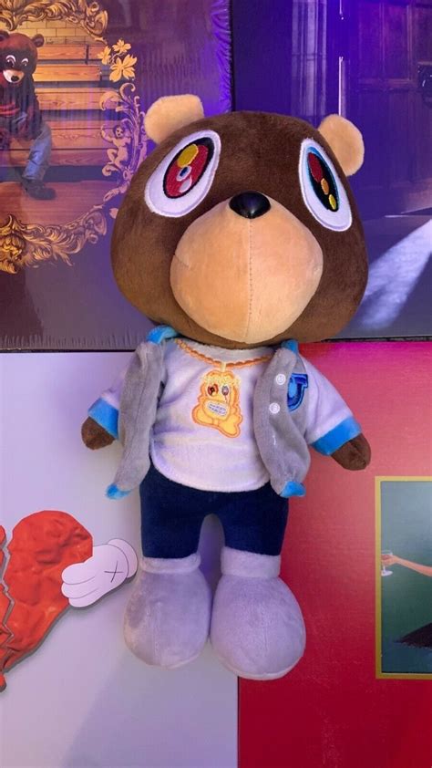 Kanye West Graduaci N Oso De Peluche Custom Abandono Oso Etsy M Xico