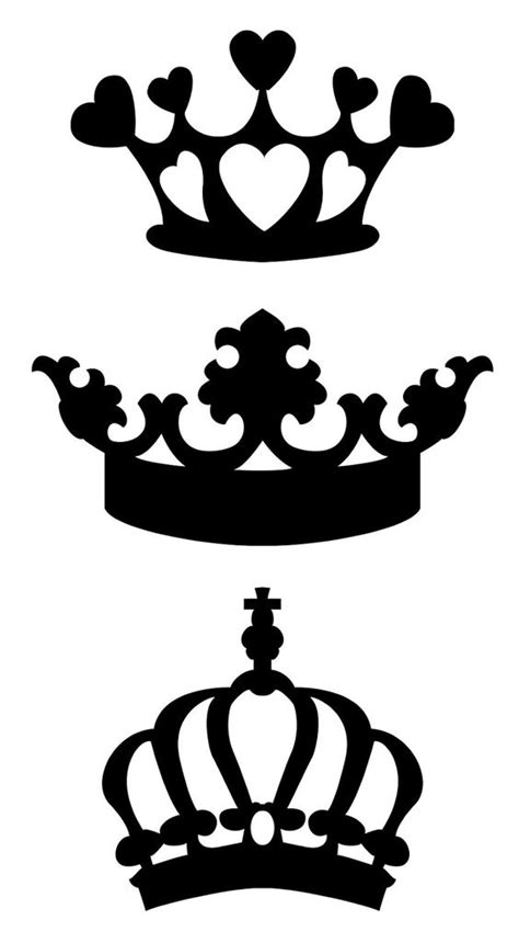 crown clipart for silhouette cameo - Clipground