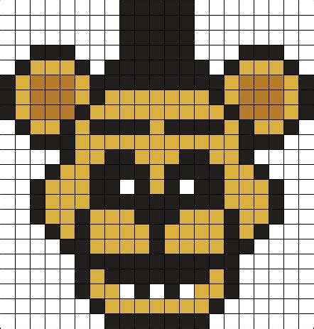 the pixel art is made with black and yellow squares