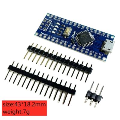 Placa Compat Vel Arduino Nano V Usb C Pinos Soldados Loja De