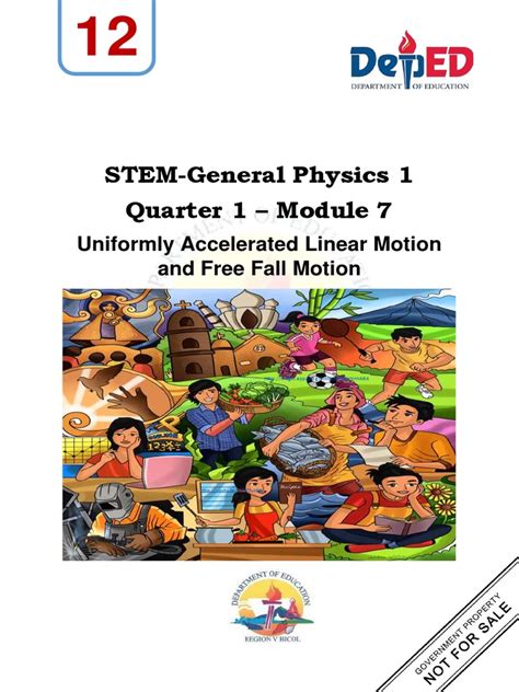 7 Module 7 - Q1 - GENERALPHYSICS 1 | PDF | Kinematics | Velocity