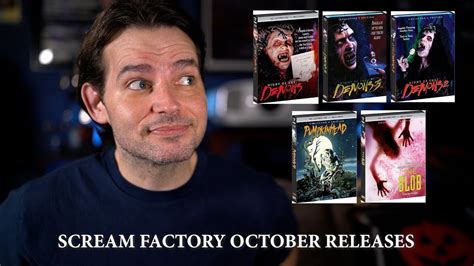 NEWS Scream Factory October Releases More 4K Titles And A Lot Of