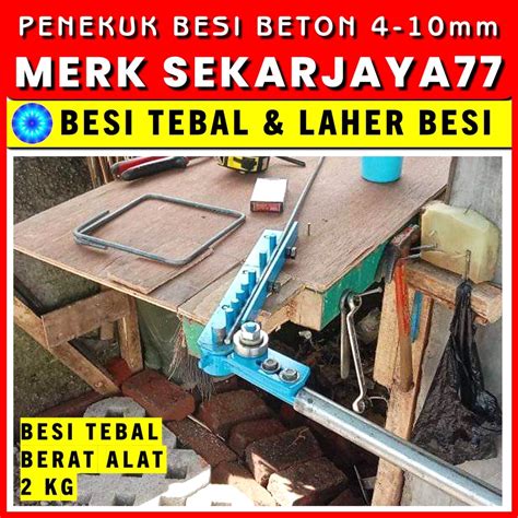 Jual Alat Penekuk Besi Beton Begel Mm Sekarjaya Sj